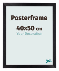 Posterframe 40x50cm Nero Opaco MDF Parma Dimensione | Yourdecoration.it