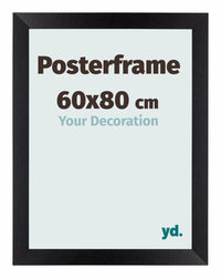 Posterframe 60x80cm Nero Opaco MDF Parma Dimensione | Yourdecoration.it