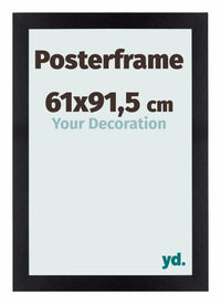 Posterframe 61x91,5cm Nero Opaco MDF Parma Dimensione | Yourdecoration.it