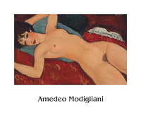 Stampa Artistica Amedeo Modigliani Liegender Akt l 50x40cm AMO 2000 PGM.webp