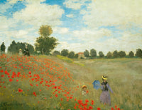 Stampa Artistica Claude Monet Mohnfeld bei Argenteuil 90x70cm CM 15 PGM | Yourdecoration.it