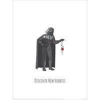 Stampa Artistica Star Wars Vaders Boredom Busting Ideas Discover New Hobbies 30x40cm Pyramid PPR54082 | Yourdecoration.it