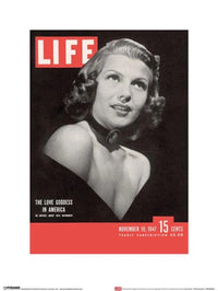 Stampa Artistica Time Life Life Cover Rita Hayworth 30x40cm Pyramid PPR44046 | Yourdecoration.it