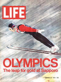 Stampa Artistica Time Life Sapporo Olympic Ski Jumper 30x40cm Pyramid PPR54153 | Yourdecoration.it