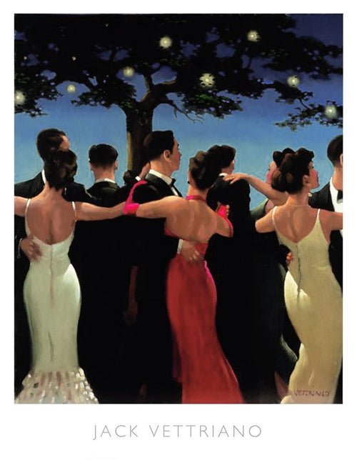 Stampa d Arte Jack Vettriano Waltzers 1 60x80cm JKV 56 | Yourdecoration.it