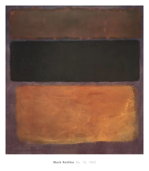 Stampa d Arte Mark Rothko No 10 1963 101 5x116 5cm MKR 119 | Yourdecoration.it