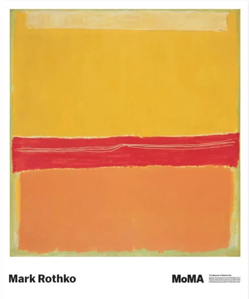 Stampa d Arte Mark Rothko No 5 No 22 73 5x89cm MKR 930 | Yourdecoration.it