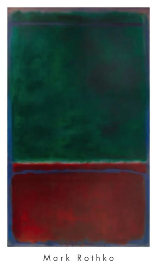 Stampa d Arte Mark Rothko No 7 1953 53 5x91 5cm MKR 851 | Yourdecoration.it