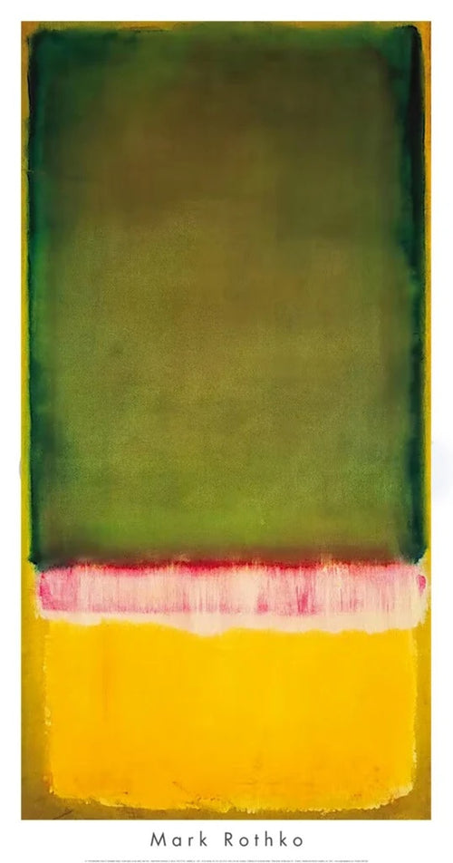 Stampa d Arte Mark Rothko Untitled 1949 53x101 5cm MKR 464 | Yourdecoration.it