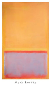 Stampa d Arte Mark Rothko Untitled 1954 57x96 5cm MKR 820 | Yourdecoration.it