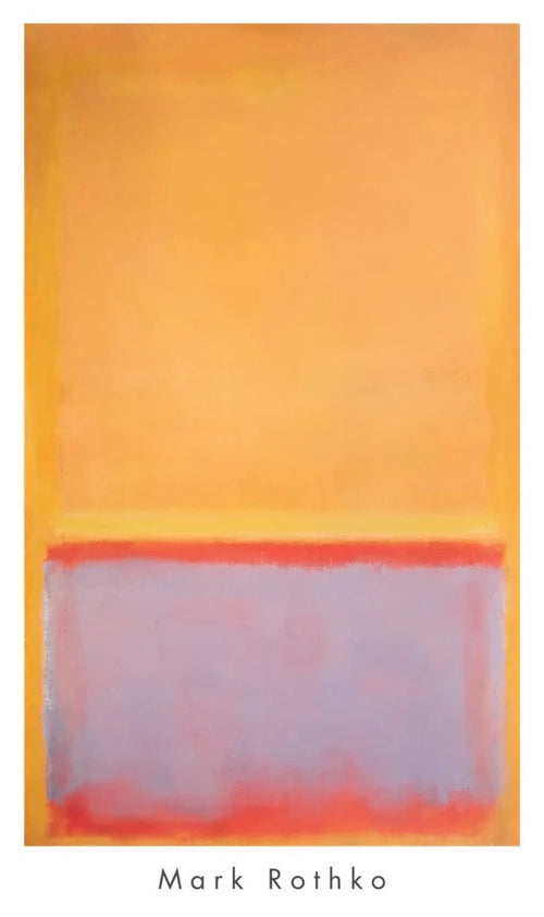 Stampa d Arte Mark Rothko Untitled 1954 57x96 5cm MKR 820 | Yourdecoration.it