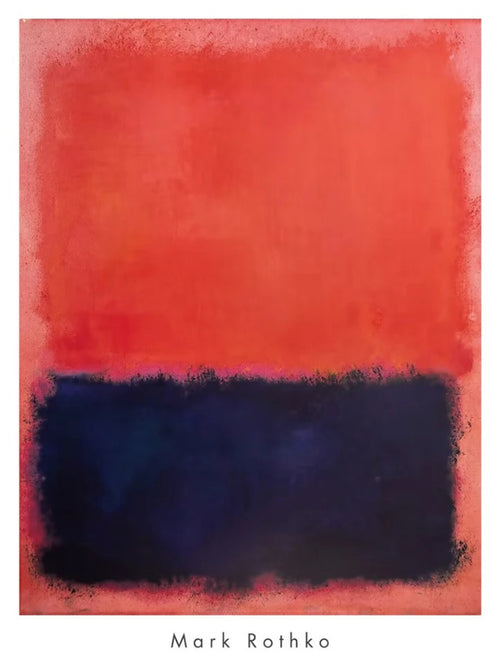 Stampa d Arte Mark Rothko Untitled 1960 61 66x89cm MKR 819 | Yourdecoration.it