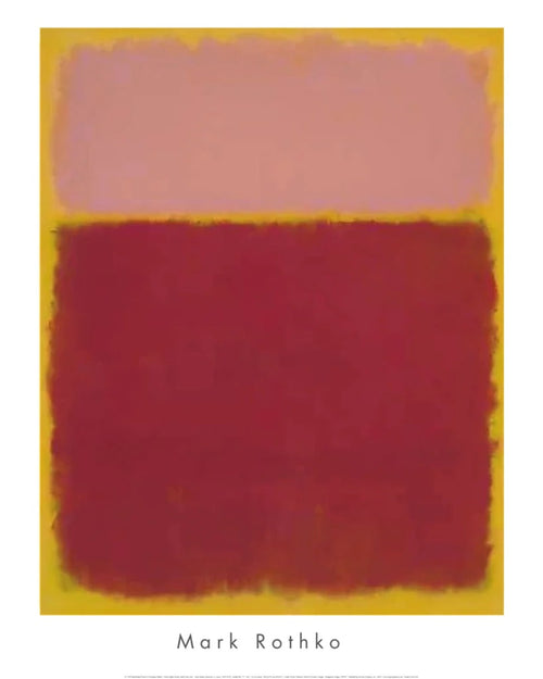 Stampa d Arte Mark Rothko Untitled No 17 1961 61x76cm MKR 957 | Yourdecoration.it
