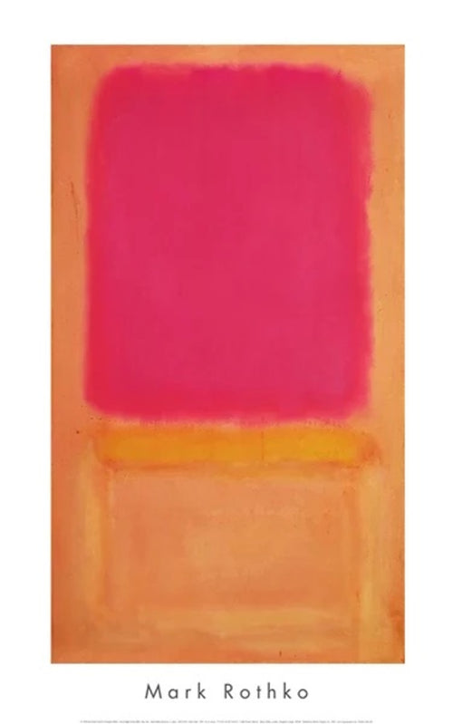 Stampa d Arte Mark Rothko Violet Center 1954 xcm MKR 954 | Yourdecoration.it