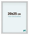 Virginia Alluminio Cornice 20x25cm Bianco Davanti Dimensione | Yourdecoration.it