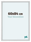 Virginia Alluminio Cornice 60x84cm Bianco Davanti Dimensione | Yourdecoration.it