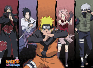 Naruto Shippuden Shippuden Group Nr 1 Poster 52X38cm | Yourdecoration.it