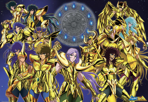 Saint Seiya Gold Saints Nr 1 Poster 91 5X61cm | Yourdecoration.it