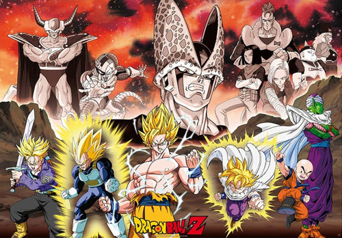 Dragon Ball Dbz Group Cell Arc Poster 91 5X61cm | Yourdecoration.it