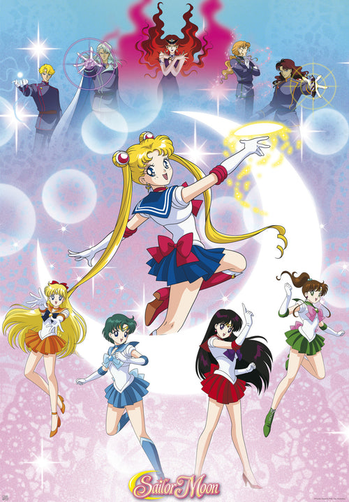 Sailor Moon Moonlight Power Poster 61X91 5cm | Yourdecoration.it