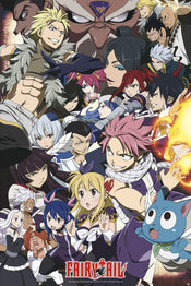 Fairy Tail Fairy Tail Vs Other Guilds Poster 61X91 5cm | Yourdecoration.it