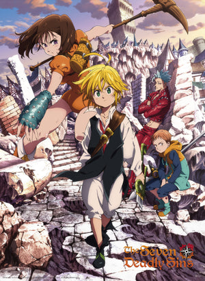The Seven Deadly Sins Sins Poster 38X52cm | Yourdecoration.it