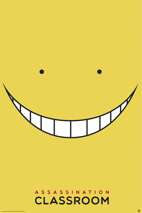 Assassination Classroom Koro Smile Poster 61X91 5cm | Yourdecoration.it
