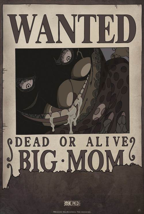 One Piece Wanted Big Mom Poster 35X52cm | Yourdecoration.it