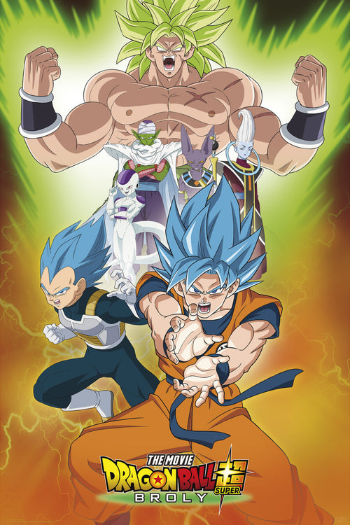 Dragon Ball Broly Group Poster 61X91 5cm | Yourdecoration.it