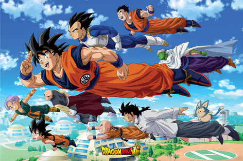 Dragon Ball Super Gokus Group Poster 91 5X61cm | Yourdecoration.it
