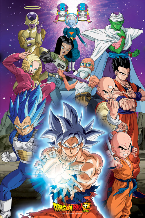 Dragon Ball Super Universe 7 Poster 61X91 5cm | Yourdecoration.it