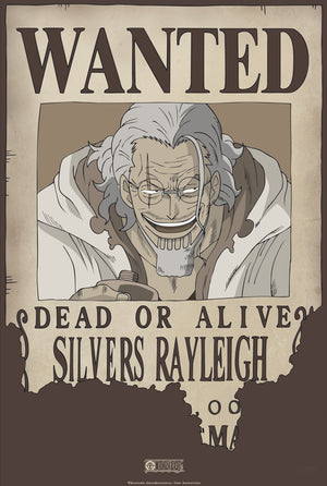 One Piece Wanted Rayleigh Poster 35X52cm | Yourdecoration.it