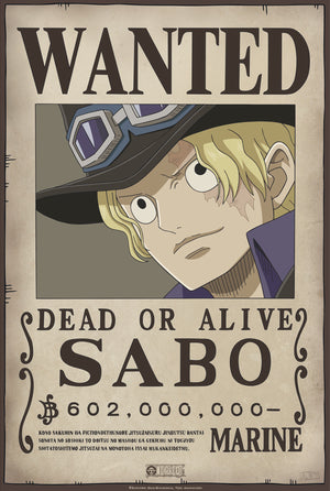 One Piece Wanted Sabo Poster 35X52cm | Yourdecoration.it