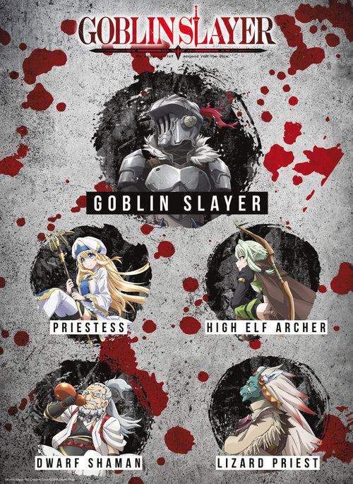 Goblin Slayer Characters Poster 38X52cm | Yourdecoration.it