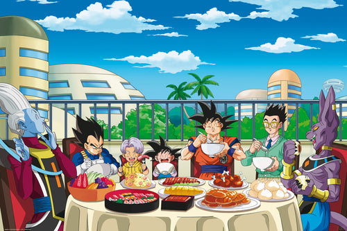 Dragon Ball Super Feast Poster 91 5X61cm | Yourdecoration.it