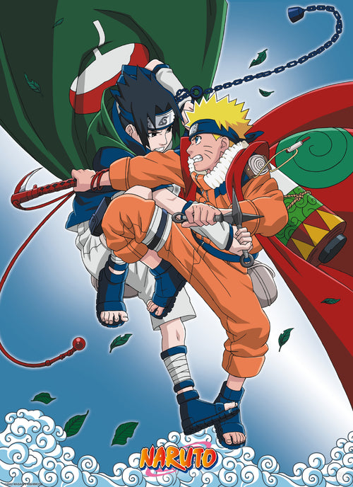 Naruto Naruto Vs Sasuke Poster 38X52cm | Yourdecoration.it
