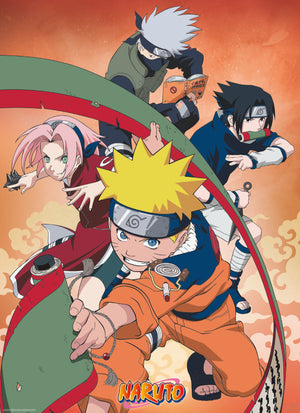 Naruto Team 7 Poster 38X52cm | Yourdecoration.it