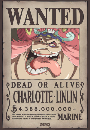 One Piece Wanted Big Mom Poster 35X52cm | Yourdecoration.it