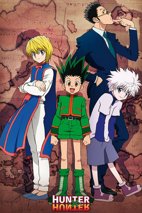 Hunter X Hunter Heroes Poster 61X91 5cm | Yourdecoration.it