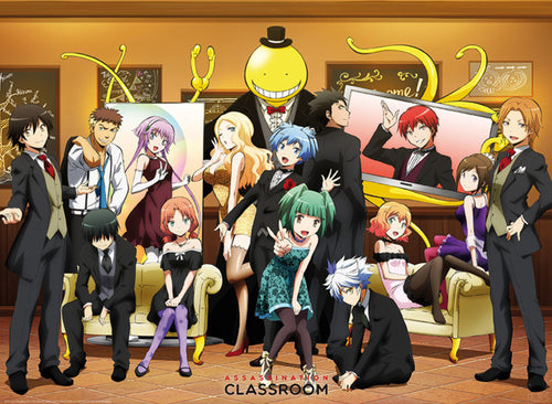 Assassination Classroom Elegant Group Poster 52X38cm | Yourdecoration.it