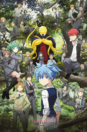 ABYstyle Assassination Classroom Forest Group Poster 61x91,5cm | Yourdecoration.it