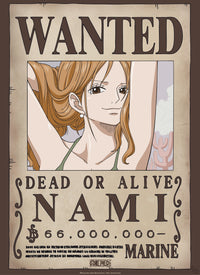 Abystyle Gbydco231 One Piece Wanted Nami Poster 38x52cm | Yourdecoration.it