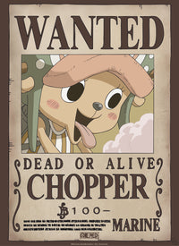 Abystyle Gbydco233 One Piece Wanted Chopper Poster 38x52cm | Yourdecoration.it