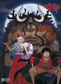 Abystyle Gbydco242 One Piece Luffy And Yamato Vs Kaido Poster 38x52cm | Yourdecoration.it