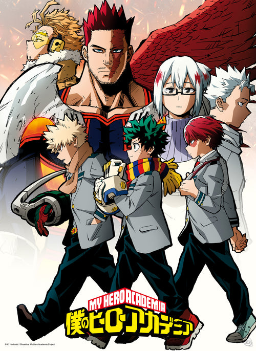 Abystyle Gbydco245 My Hero Academia Endeavor Agency Arc Poster 38x52cm | Yourdecoration.it
