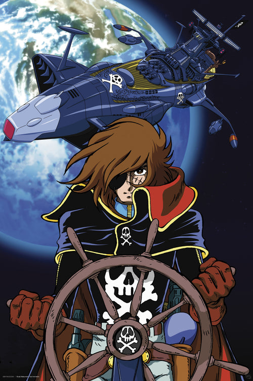 Abystyle Gbydco390 Captain Harlock Poster 61x91-5cm | Yourdecoration.it