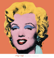 pgm aw 922 andy warhol shot orange marilyn stampa artistica 65x71cm | Yourdecoration.it