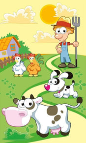 Dimex Farm Carta Da Parati In Tessuto Non Tessuto 150X250cm 2 Strisce_1C825E33 80B0 437B 9Ec7 74558Fae58Aa | Yourdecoration.it