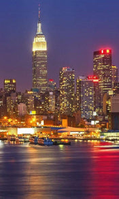 Dimex Manhattan At Night Carta Da Parati In Tessuto Non Tessuto 150X250cm 2 Strisce_28D3F64C D1Ca 4D33 8088 Bbd4364A0C06 | Yourdecoration.it