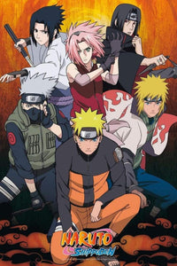 GBeye Naruto Shippuden group Poster 61x91.5cm | Yourdecoration.it